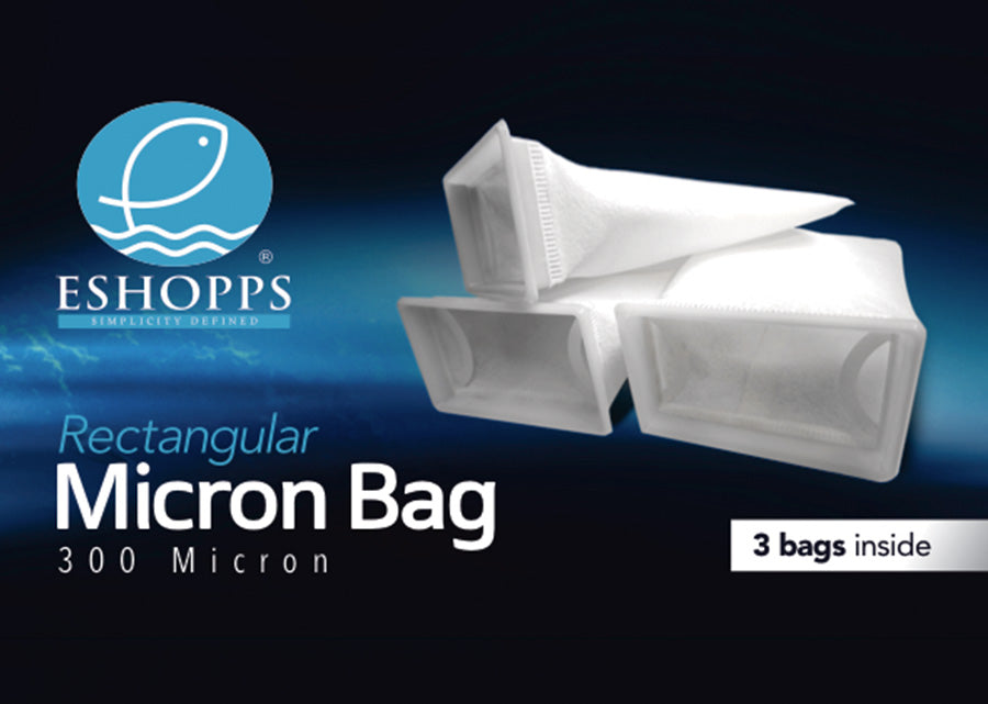 Rectangular 300 Micron Filter Sock 3 pack