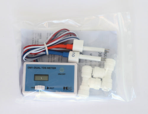 Digital In-Line Dual TDS Meter w/Fittings