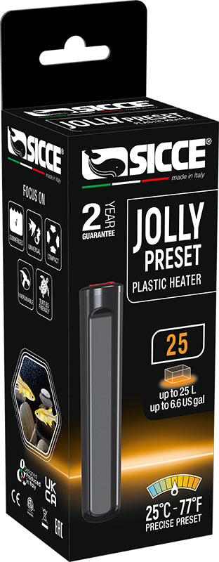 Sicce Jolly Preset 25 Submersible Heater