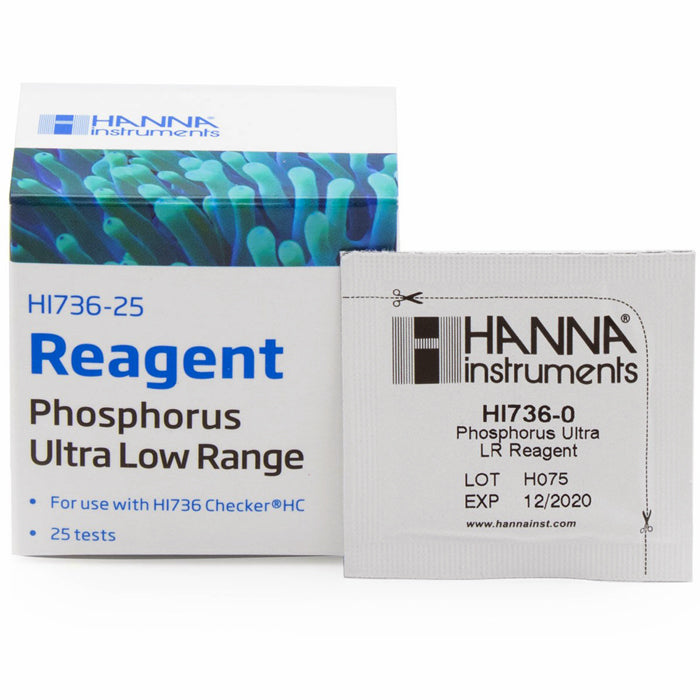 Phosphorous Ultra Low Range Checker Reagents (25 tests) (HI736-25)