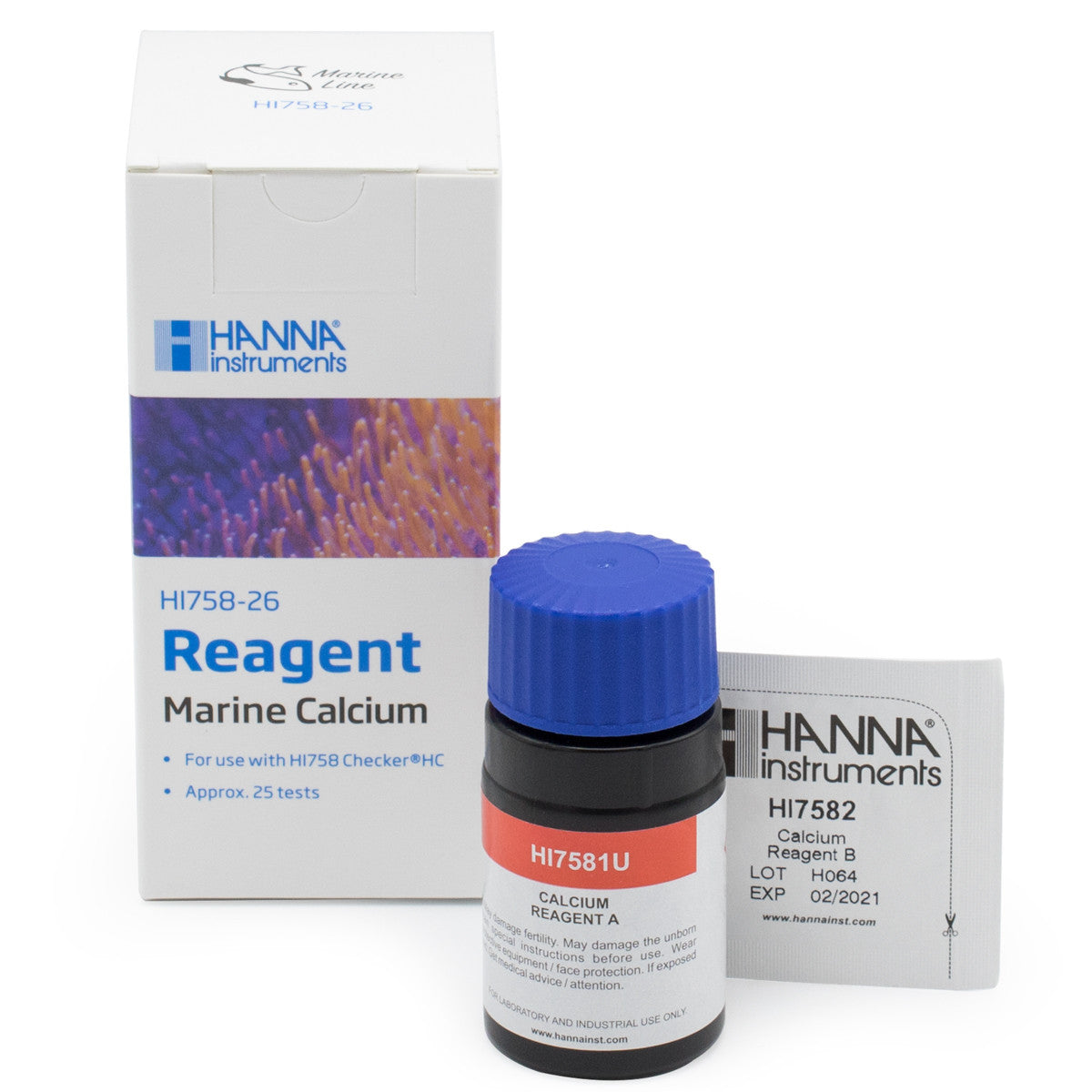 Hanna Calcium Reagents (25 tests) (HI758U-26)