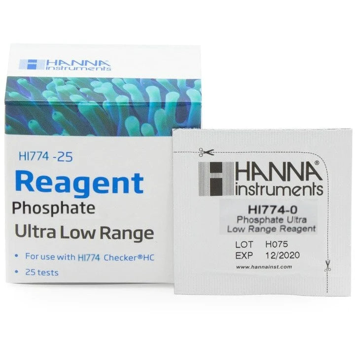 Phosphate Ultra Low Range Checker Reagents (25 tests) (HI774-25)